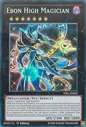 Ebon High Magician (TDIL-EN052) - The Dark Illusion Unlimited - Premium Yugioh Single from Konami - Just $0.38! Shop now at Game Crave Tournament Store