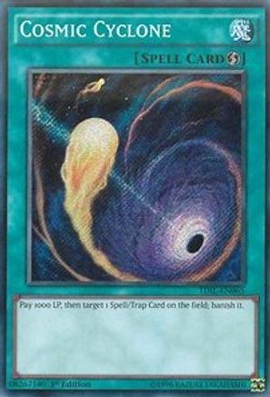 Cosmic Cyclone (TDIL-EN065) - The Dark Illusion 1st Edition - Premium Yugioh Single from Konami - Just $2.59! Shop now at Game Crave Tournament Store