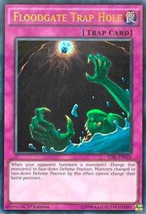 Floodgate Trap Hole (TDIL-EN076) - The Dark Illusion Unlimited - Premium Yugioh Single from Konami - Just $0.47! Shop now at Game Crave Tournament Store