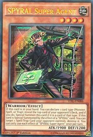 SPYRAL Super Agent (TDIL-EN086) - The Dark Illusion 1st Edition - Premium Yugioh Single from Konami - Just $0.82! Shop now at Game Crave Tournament Store