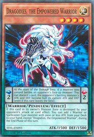 Dragodies, the Empowered Warrior (TDIL-EN093) - The Dark Illusion 1st Edition - Premium Yugioh Single from Konami - Just $0.25! Shop now at Game Crave Tournament Store