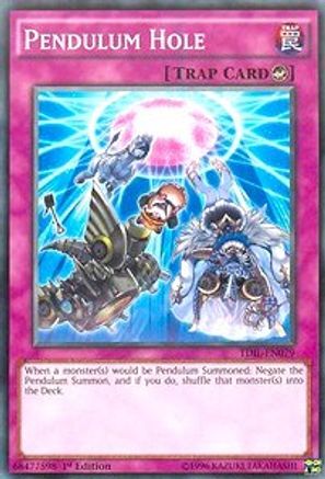 Pendulum Hole (TDIL-EN079) - The Dark Illusion Unlimited - Premium Yugioh Single from Konami - Just $0.24! Shop now at Game Crave Tournament Store