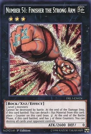Number 51: Finisher the Strong Arm (DRL3-EN024) - Dragons of Legend: Unleashed 1st Edition - Premium Yugioh Single from Konami - Just $0.35! Shop now at Game Crave Tournament Store