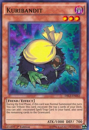 Kuribandit (DRL3-EN042) - Dragons of Legend: Unleashed 1st Edition - Premium Yugioh Single from Konami - Just $0.09! Shop now at Game Crave Tournament Store