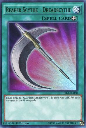 Reaper Scythe - Dreadscythe (DRL3-EN050) - Dragons of Legend: Unleashed 1st Edition - Premium Yugioh Single from Konami - Just $0.27! Shop now at Game Crave Tournament Store