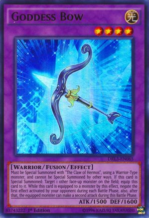 Goddess Bow (DRL3-EN065) - Dragons of Legend: Unleashed 1st Edition - Premium Yugioh Single from Konami - Just $0.25! Shop now at Game Crave Tournament Store