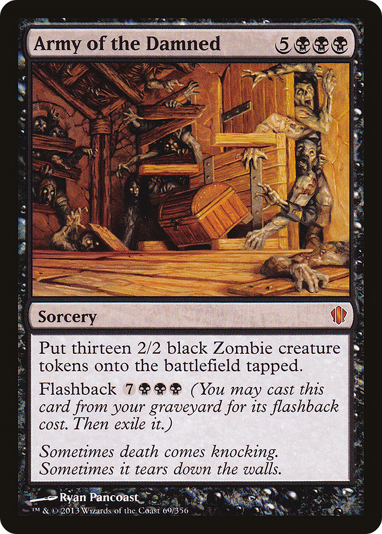 Army of the Damned (C13-069) - Commander 2013 - Premium MTG Single from Wizards of the Coast - Just $0.23! Shop now at Game Crave Tournament Store