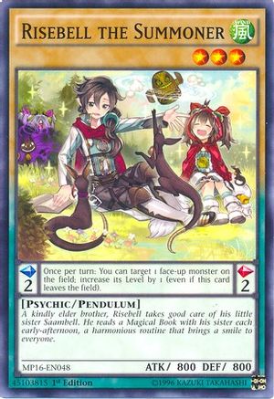 Risebell the Summoner (MP16-EN048) - 2016 Mega-Tins Mega Pack 1st Edition - Premium Yugioh Single from Konami - Just $0.25! Shop now at Game Crave Tournament Store