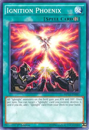 Ignition Phoenix (MP16-EN085) - 2016 Mega-Tins Mega Pack Unlimited - Premium Yugioh Single from Konami - Just $0.25! Shop now at Game Crave Tournament Store