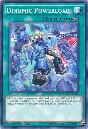 Dinomic Powerload (MP16-EN217) - 2016 Mega-Tins Mega Pack Unlimited - Premium Yugioh Single from Konami - Just $0.25! Shop now at Game Crave Tournament Store