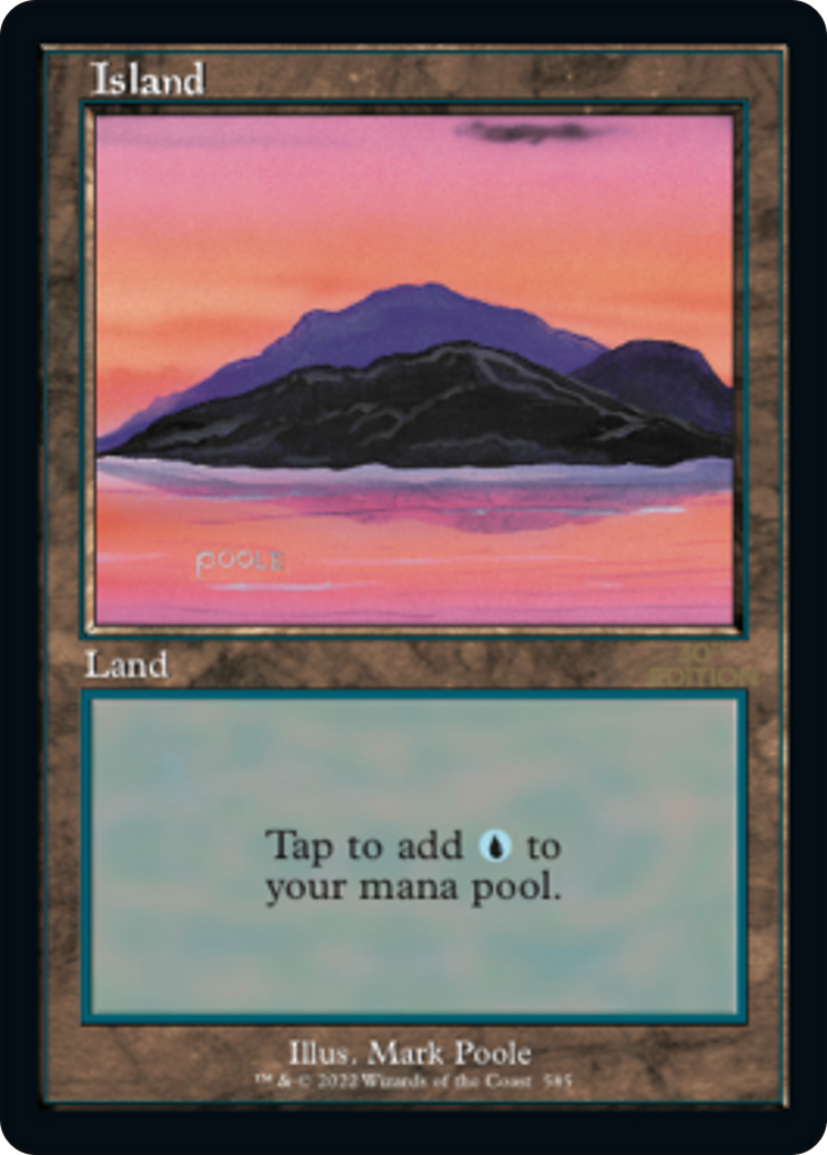 Island (30A-585) - 30th Anniversary Edition - Premium MTG Single from Wizards of the Coast - Just $0.83! Shop now at Game Crave Tournament Store