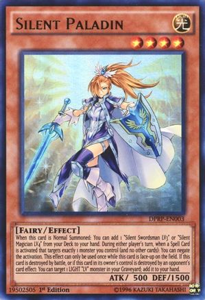 Silent Paladin (DPRP-EN003) - Duelist Pack: Rivals of the Pharaoh 1st Edition - Premium Yugioh Single from Konami - Just $5.21! Shop now at Game Crave Tournament Store