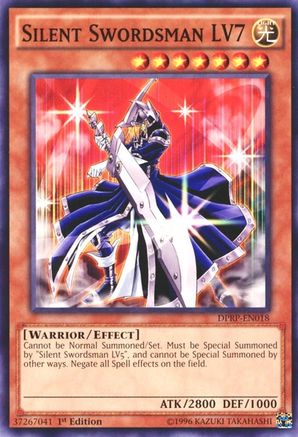 Silent Swordsman LV7 (DPRP-EN018) - Duelist Pack: Rivals of the Pharaoh 1st Edition - Premium Yugioh Single from Konami - Just $0.26! Shop now at Game Crave Tournament Store