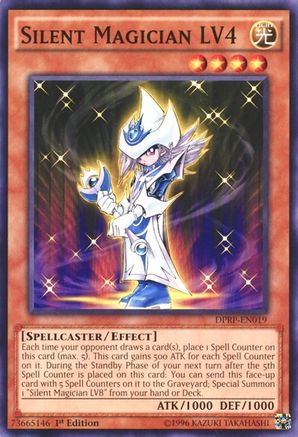 Silent Magician LV4 (DPRP-EN019) - Duelist Pack: Rivals of the Pharaoh 1st Edition - Premium Yugioh Single from Konami - Just $0.26! Shop now at Game Crave Tournament Store