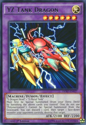 YZ-Tank Dragon (DPRP-EN027) - Duelist Pack: Rivals of the Pharaoh 1st Edition - Premium Yugioh Single from Konami - Just $0.62! Shop now at Game Crave Tournament Store