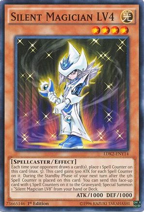 Silent Magician LV4 (LDK2-ENY14) - Legendary Decks II Unlimited - Premium Yugioh Single from Konami - Just $0.25! Shop now at Game Crave Tournament Store