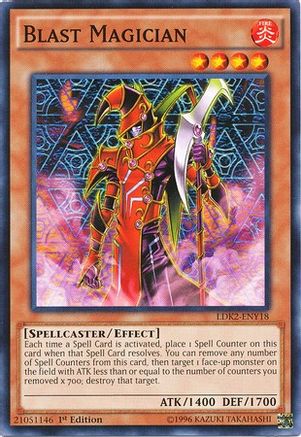 Blast Magician (LDK2-ENY18) - Legendary Decks II Unlimited - Premium Yugioh Single from Konami - Just $0.25! Shop now at Game Crave Tournament Store