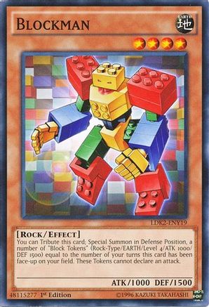 Blockman (LDK2-ENY19) - Legendary Decks II 1st Edition - Premium Yugioh Single from Konami - Just $0.25! Shop now at Game Crave Tournament Store