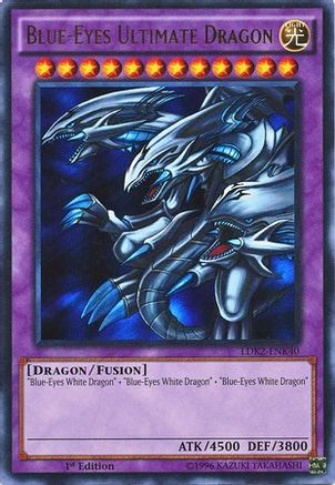 Blue-Eyes Ultimate Dragon (LDK2-ENK40) - Legendary Decks II 1st Edition - Premium Yugioh Single from Konami - Just $1.17! Shop now at Game Crave Tournament Store