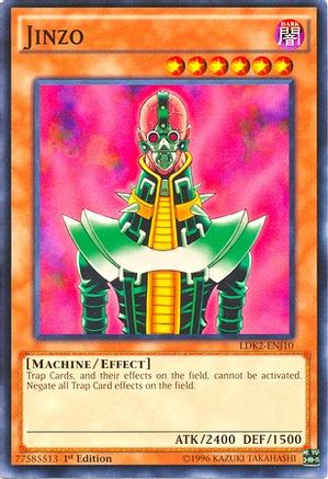 Jinzo (LDK2-ENJ10) - Legendary Decks II Unlimited - Premium Yugioh Single from Konami - Just $0.25! Shop now at Game Crave Tournament Store