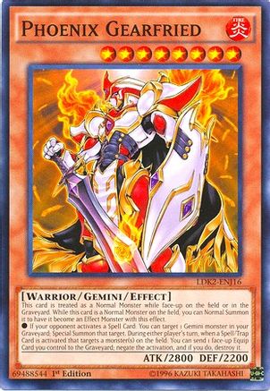 Phoenix Gearfried (LDK2-ENJ16) - Legendary Decks II 1st Edition - Premium Yugioh Single from Konami - Just $0.25! Shop now at Game Crave Tournament Store