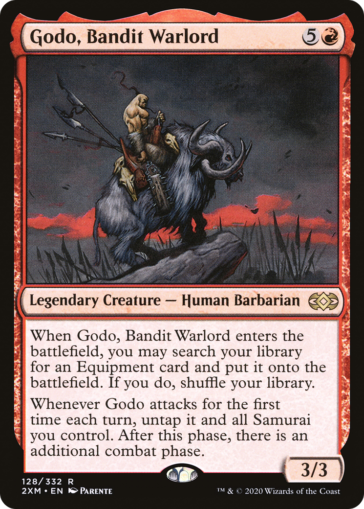 Godo, Bandit Warlord (2XM-128) - Double Masters - Premium MTG Single from Wizards of the Coast - Just $0.26! Shop now at Game Crave Tournament Store