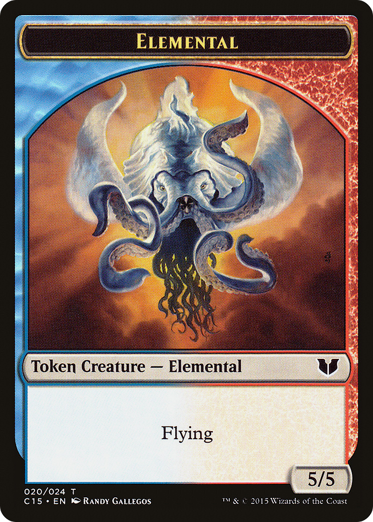 Elemental (TC15-020) - Commander 2015 Tokens - Premium MTG Single from Wizards of the Coast - Just $0! Shop now at Game Crave Tournament Store