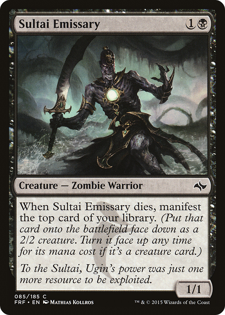 Sultai Emissary (FRF-085) - Fate Reforged - Premium MTG Single from Wizards of the Coast - Just $0.08! Shop now at Game Crave Tournament Store