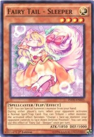 Fairy Tail - Sleeper (INOV-EN035) - Invasion: Vengeance 1st Edition - Premium Yugioh Single from Konami - Just $0.25! Shop now at Game Crave Tournament Store