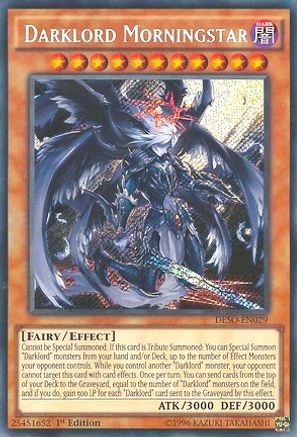 Darklord Morningstar (DESO-EN029) - Destiny Soldiers 1st Edition - Premium Yugioh Single from Konami - Just $1.47! Shop now at Game Crave Tournament Store