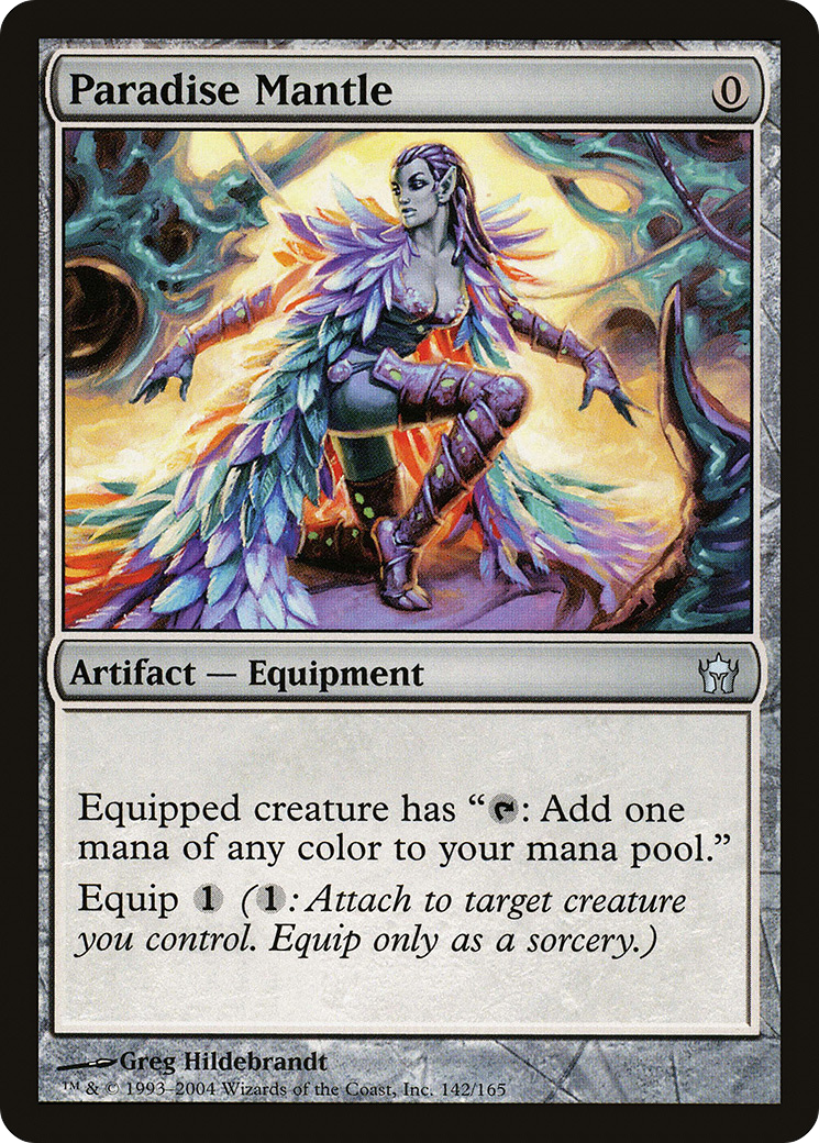 Paradise Mantle (5DN-142) - Fifth Dawn Foil - Premium MTG Single from Wizards of the Coast - Just $35.06! Shop now at Game Crave Tournament Store