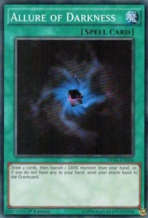Allure of Darkness (DESO-EN044) - Destiny Soldiers 1st Edition - Premium Yugioh Single from Konami - Just $0.57! Shop now at Game Crave Tournament Store