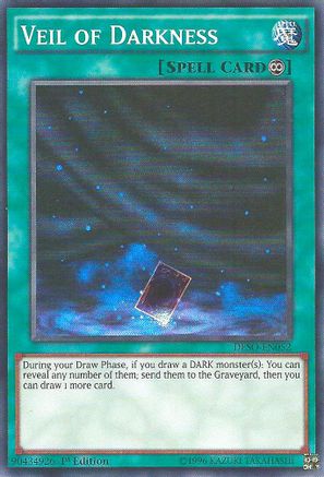 Veil of Darkness (DESO-EN052) - Destiny Soldiers 1st Edition - Premium Yugioh Single from Konami - Just $0.08! Shop now at Game Crave Tournament Store