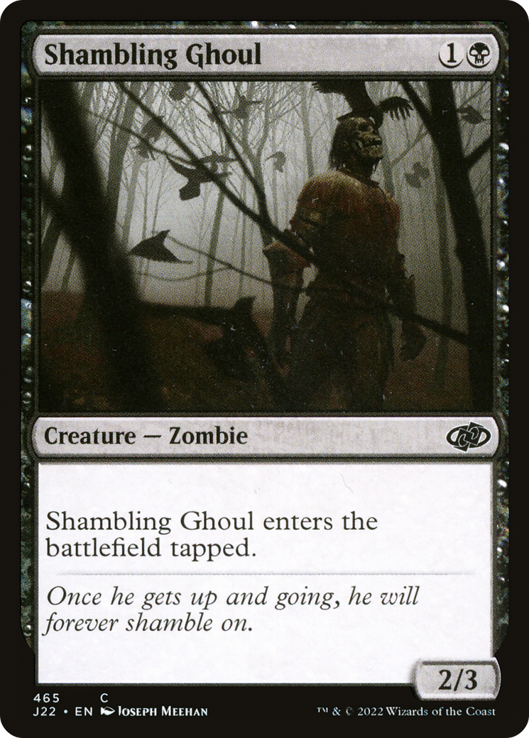 Shambling Ghoul (J22-465) - Jumpstart 2022 - Premium MTG Single from Wizards of the Coast - Just $0.08! Shop now at Game Crave Tournament Store