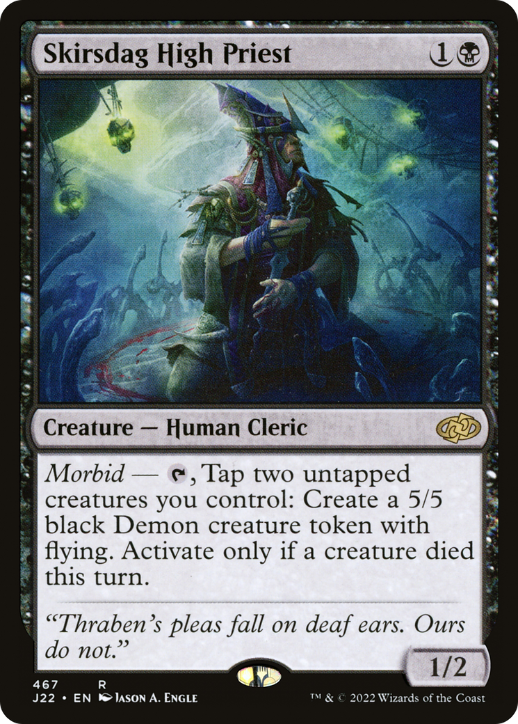 Skirsdag High Priest (J22-467) - Jumpstart 2022 - Premium MTG Single from Wizards of the Coast - Just $0.25! Shop now at Game Crave Tournament Store