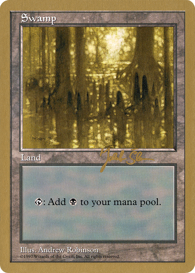 Swamp (WC97-JS438) - World Championship Decks 1997 - Premium MTG Single from Wizards of the Coast - Just $0.61! Shop now at Game Crave Tournament Store