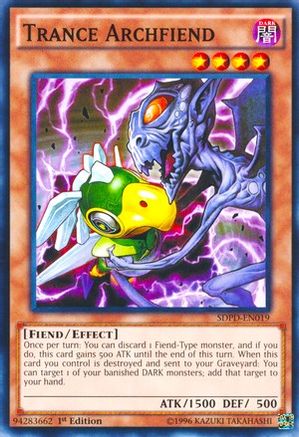 Trance Archfiend (SDPD-EN019) - Structure Deck: Pendulum Domination 1st Edition - Premium Yugioh Single from Konami - Just $0.08! Shop now at Game Crave Tournament Store