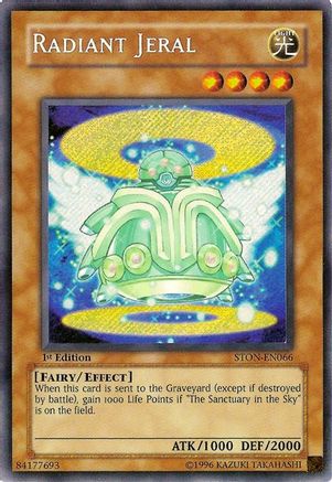 Radiant Jeral (STON-EN066) - Strike of Neos Unlimited - Premium Yugioh Single from Konami - Just $1.57! Shop now at Game Crave Tournament Store
