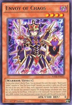 Envoy of Chaos (RATE-EN025) - Raging Tempest 1st Edition - Premium Yugioh Single from Konami - Just $0.25! Shop now at Game Crave Tournament Store