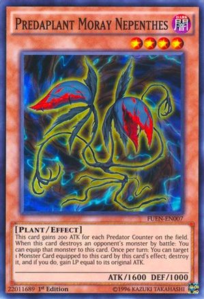 Predaplant Moray Nepenthes (FUEN-EN007) - Fusion Enforcers 1st Edition - Premium Yugioh Single from Konami - Just $0.25! Shop now at Game Crave Tournament Store