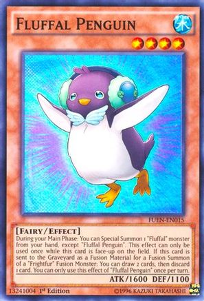 Fluffal Penguin (FUEN-EN015) - Fusion Enforcers Unlimited - Premium Yugioh Single from Konami - Just $2.79! Shop now at Game Crave Tournament Store
