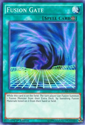 Fusion Gate (FUEN-EN050) - Fusion Enforcers 1st Edition - Premium Yugioh Single from Konami - Just $0.26! Shop now at Game Crave Tournament Store