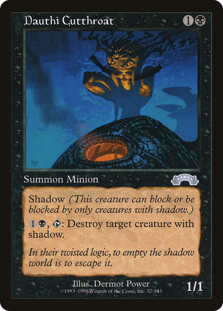 Dauthi Cutthroat (EXO-057) - Exodus - Premium MTG Single from Wizards of the Coast - Just $0.08! Shop now at Game Crave Tournament Store
