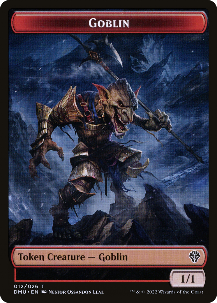 Goblin (TDMU-012) - Dominaria United Tokens Foil - Premium MTG Single from Wizards of the Coast - Just $0.25! Shop now at Game Crave Tournament Store