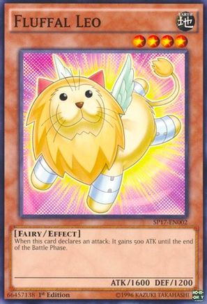 Fluffal Leo (Starfoil) (SP17-EN002) - Star Pack - Battle Royal 1st Edition - Premium Yugioh Single from Konami - Just $0.37! Shop now at Game Crave Tournament Store