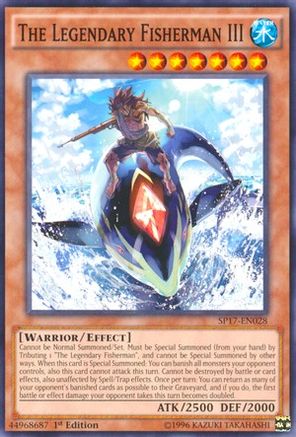 The Legendary Fisherman III (Starfoil) (SP17-EN028) - Star Pack - Battle Royal 1st Edition - Premium Yugioh Single from Konami - Just $0.66! Shop now at Game Crave Tournament Store