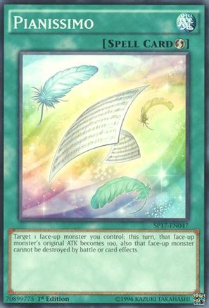 Pianissimo (Starfoil) (SP17-EN047) - Star Pack - Battle Royal 1st Edition - Premium Yugioh Single from Konami - Just $0.30! Shop now at Game Crave Tournament Store