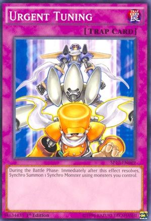 Urgent Tuning (Starfoil) (SP17-EN049) - Star Pack - Battle Royal 1st Edition - Premium Yugioh Single from Konami - Just $0.44! Shop now at Game Crave Tournament Store