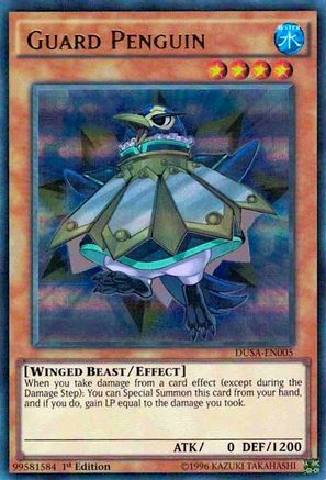 Guard Penguin (DUSA-EN005) - Duelist Saga 1st Edition - Premium Yugioh Single from Konami - Just $0.25! Shop now at Game Crave Tournament Store