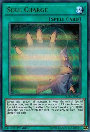 Soul Charge (DUSA-EN092) - Duelist Saga 1st Edition - Premium Yugioh Single from Konami - Just $1.63! Shop now at Game Crave Tournament Store